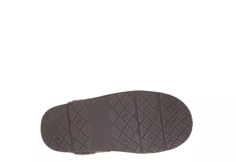 Bearpaw Womens Effie Slipper - Dark Grey - Image 4