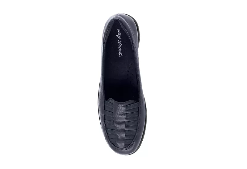 Easy Street Womens Genesis Loafer - Navy - Image 6
