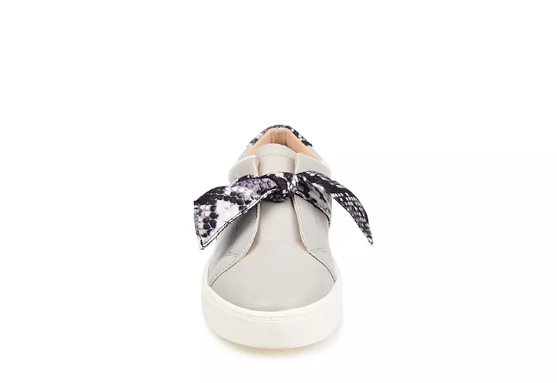 Journee Collection Womens Ash Sneaker - Grey - Image 3