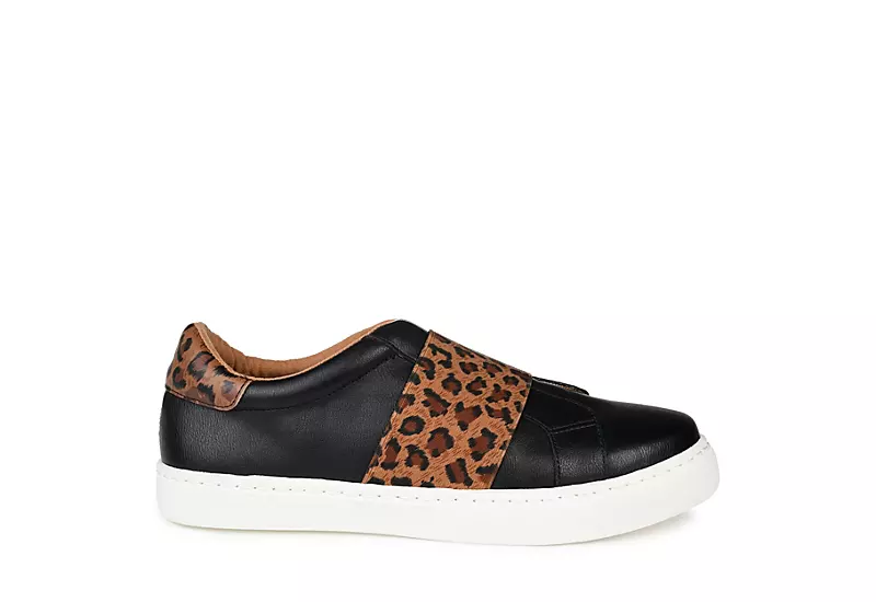 Journee Collection Womens Billie Slip On Sneaker - Leopard - Image 2