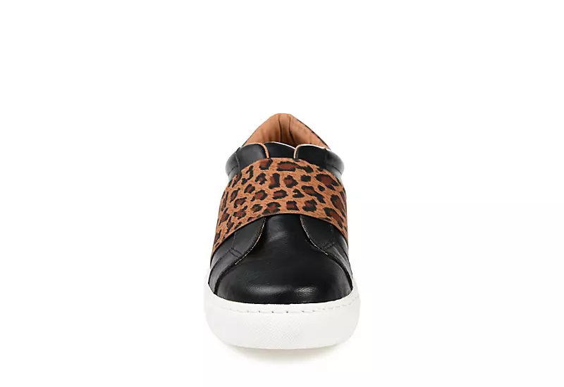 Journee Collection Womens Billie Slip On Sneaker - Leopard - Image 3