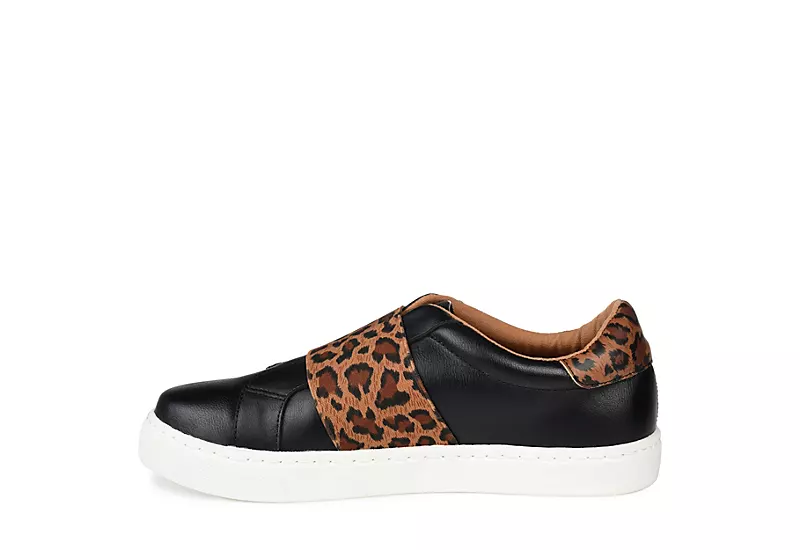 Journee Collection Womens Billie Slip On Sneaker - Leopard - Image 4