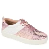 Journee Collection Womens Raaye Sneaker - Pink