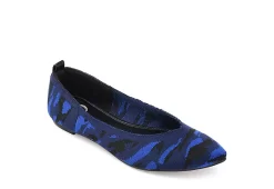 Journee Collection Womens Karise Flat - Blue