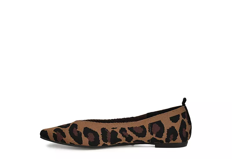 Journee Collection Womens Tayleen Flat - Leopard - Image 4