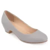 Journee Collection Womens Saar Pump - Grey