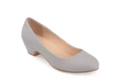 Journee Collection Womens Saar Pump - Grey