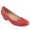 Journee Collection Womens Saar Pump - Red