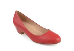 Journee Collection Womens Saar Pump - Red