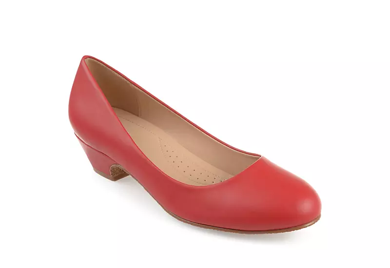 Journee Collection Womens Saar Pump - Red