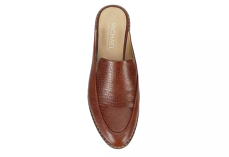 Michael By Michael Shannon Womens Chrisley Loafer - Cognac - Image 6
