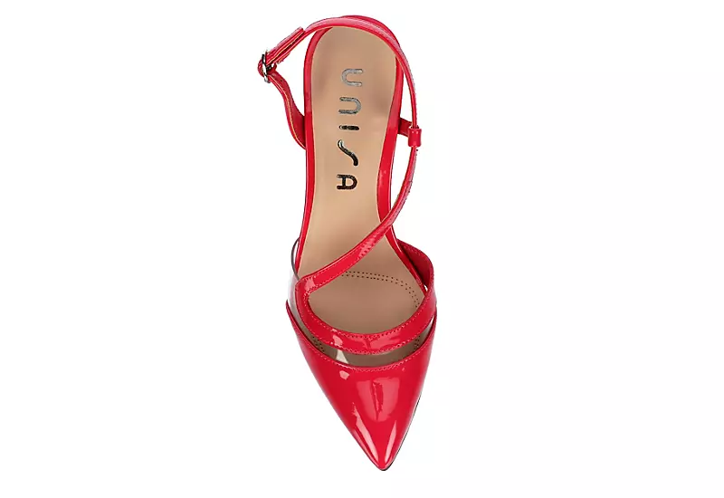 Unisa Womens Yoshie Pump - Red - Image 6