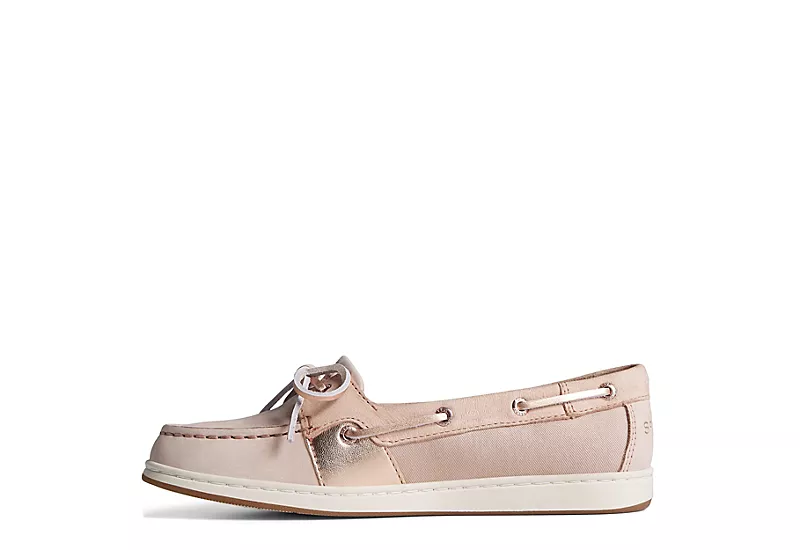 Sperry Womens Coastfish 1-eye Boat Shoe - Blush - Image 3