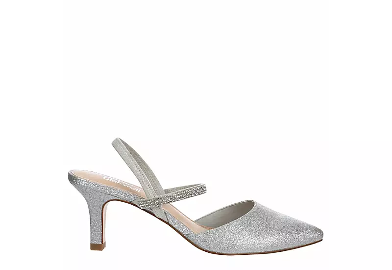 Lauren Blakwell Womens Bea Pump - Silver - Image 2