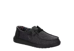 Heydude Womens Wendy Slip On Sneaker - Black