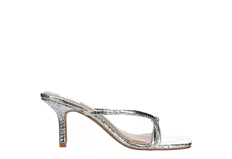 Dv By Dolce Vita Womens Zanna Slide Sandal - Silver - Image 2