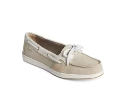 Sperry Womens Coastfish 1-eye Boat Shoe - Tan