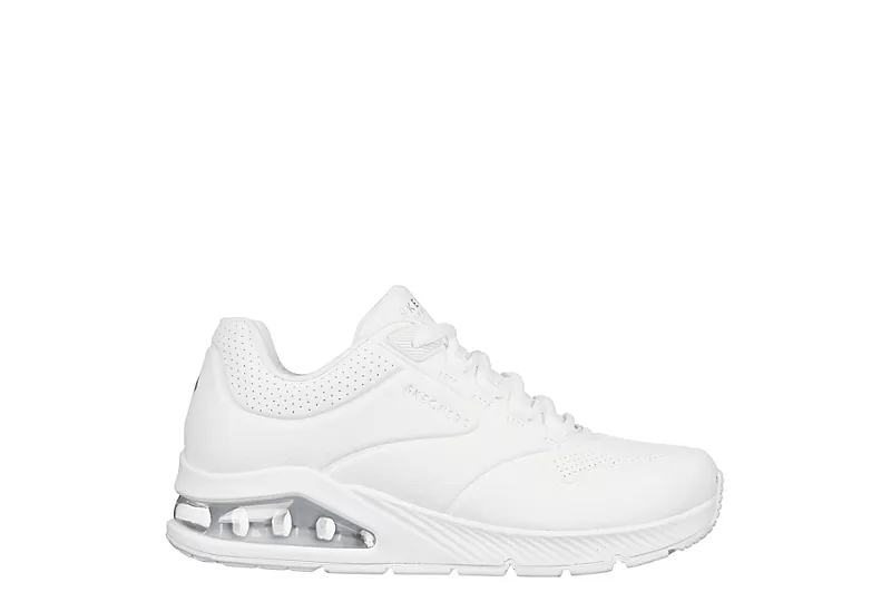 Skechers Womens Uno 2 Sneaker - White - Image 2