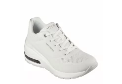 Skechers Womens Million Air Elevated Air Sneaker - White