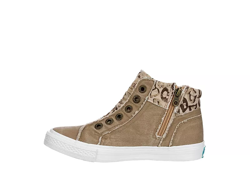 Blowfish Womens Kora High Top Sneaker - Taupe - Image 4