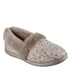 Skechers Womens Cozy Campfire Lazy Sunday Slipper - Taupe