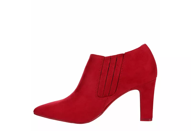 Michael By Michael Shannon Womens Nora Bootie - Red - Image 4