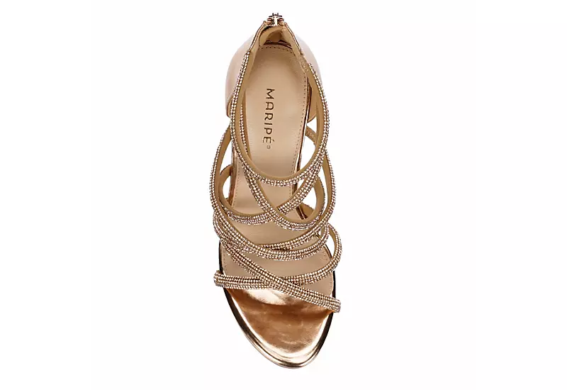 Maripe Womens Lizbelle Sandal - Rose Gold - Image 6