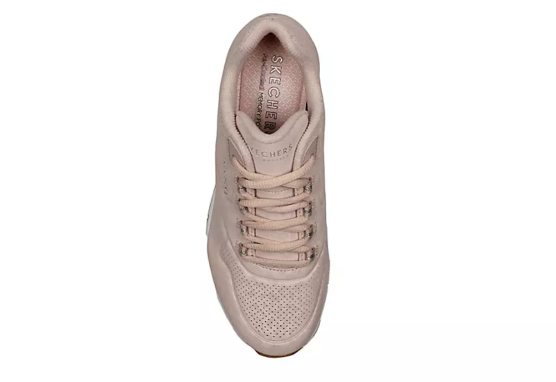 Skechers Womens Uno 2 Sneaker - Blush - Image 4