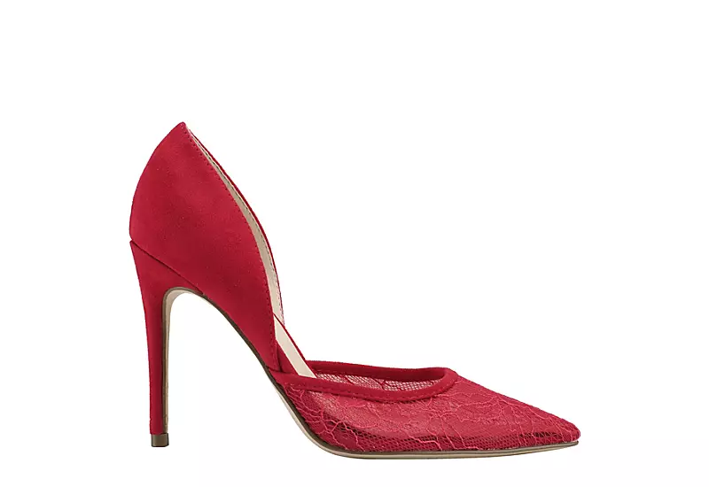 Marc Fisher Womens Christey Pump - Red - Image 2