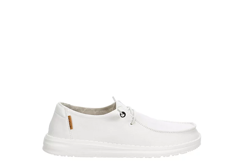 Heydude Womens Wendy Slip On Sneaker - White - Image 2