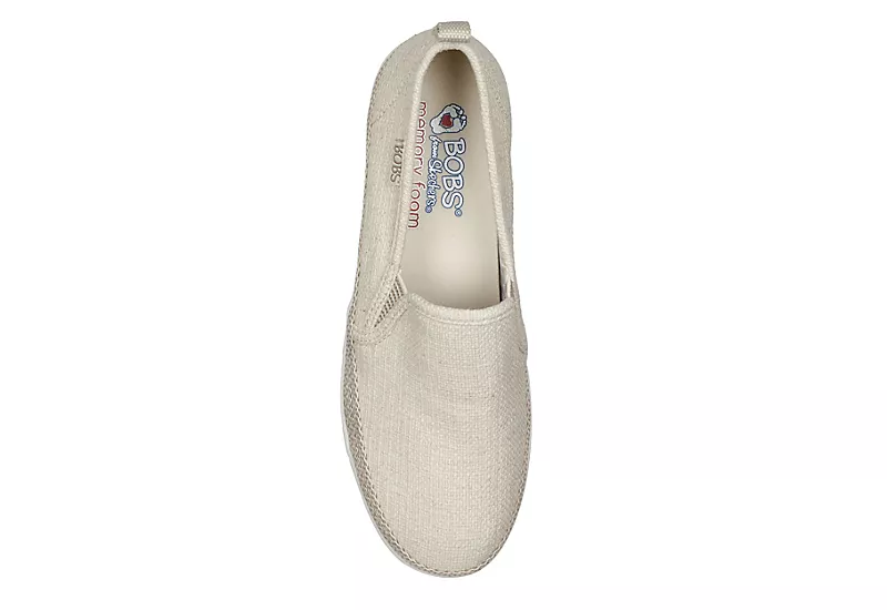 Skechers Womens Flexpadrille Hi Pleasant Harmony Slip On Sneaker - Natural - Image 4