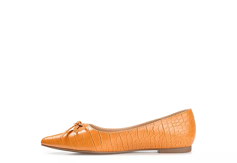 Journee Collection Womens Devalyn Flat - Tan - Image 4