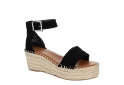 Michael By Michael Shannon Womens Bridgette Wedge Sandal - Black