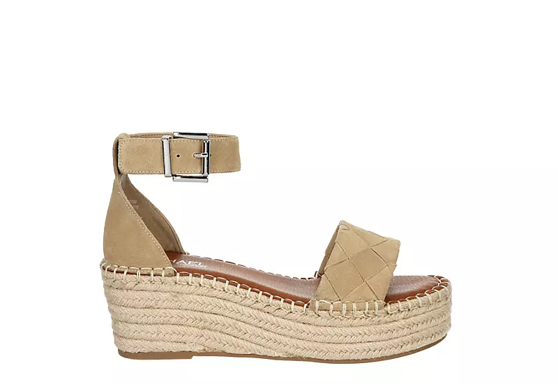 Michael By Michael Shannon Womens Bridgette Wedge Sandal - Tan - Image 2