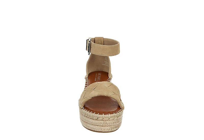 Michael By Michael Shannon Womens Bridgette Wedge Sandal - Tan - Image 3