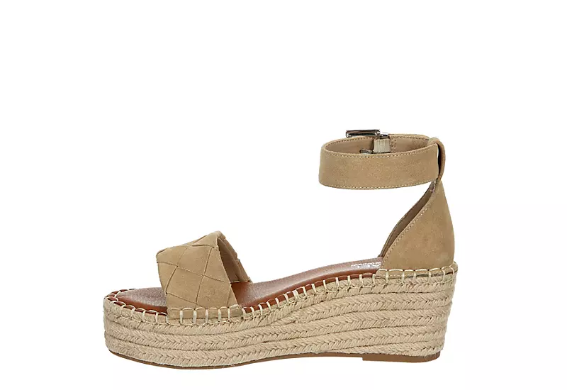 Michael By Michael Shannon Womens Bridgette Wedge Sandal - Tan - Image 4