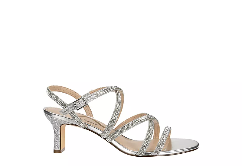 N By Nina Womens Bloom Sandal - Silver - Image 2