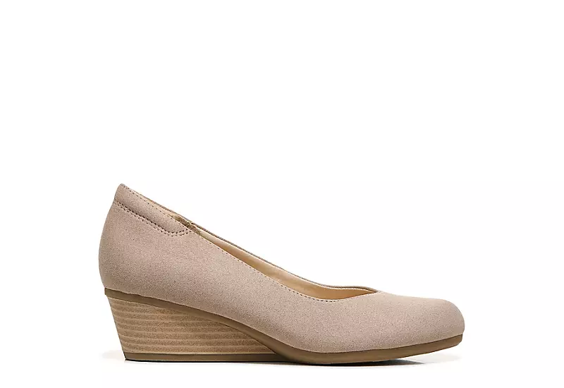 Dr. Scholl's Womens Be Ready Pump - Taupe - Image 2