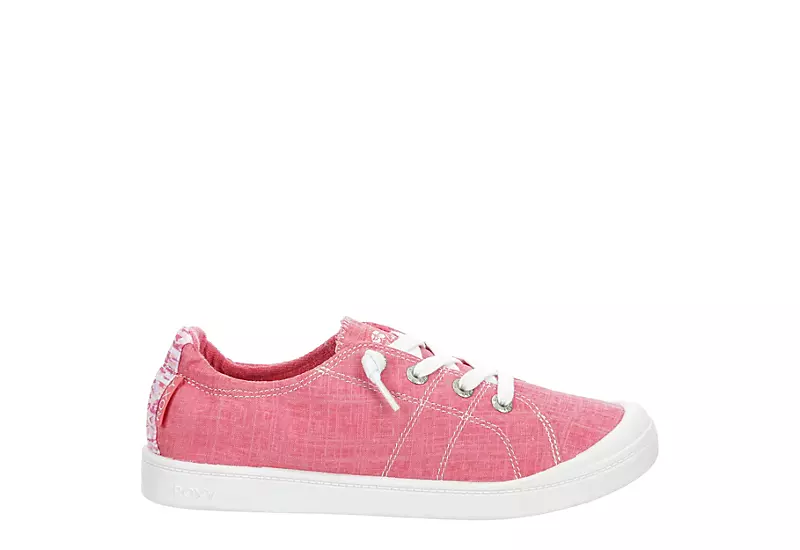 Roxy Womens Bayshore Plus Slip On Sneaker - Pink - Image 2