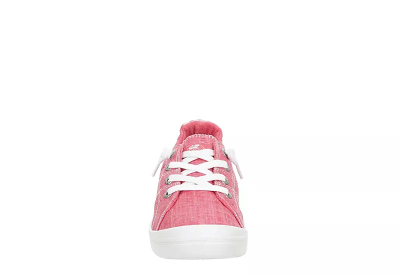 Roxy Womens Bayshore Plus Slip On Sneaker - Pink - Image 3