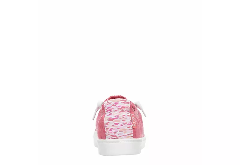 Roxy Womens Bayshore Plus Slip On Sneaker - Pink - Image 5