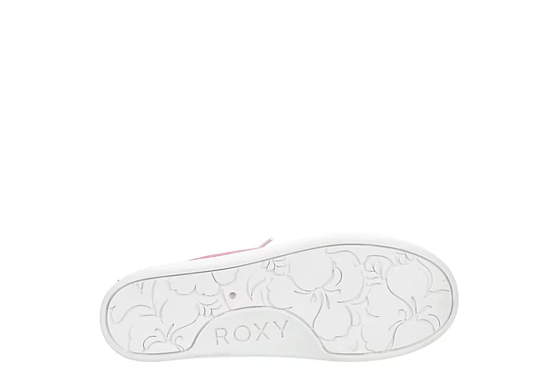 Roxy Womens Bayshore Plus Slip On Sneaker - Pink - Image 7