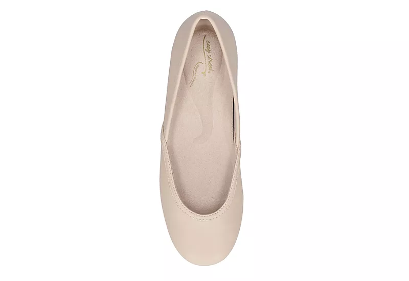 Easy Street Womens Tamar Flat - Bone - Image 6
