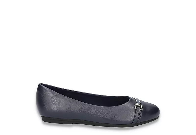 Easy Street Womens Asher Flat - Navy - Image 2