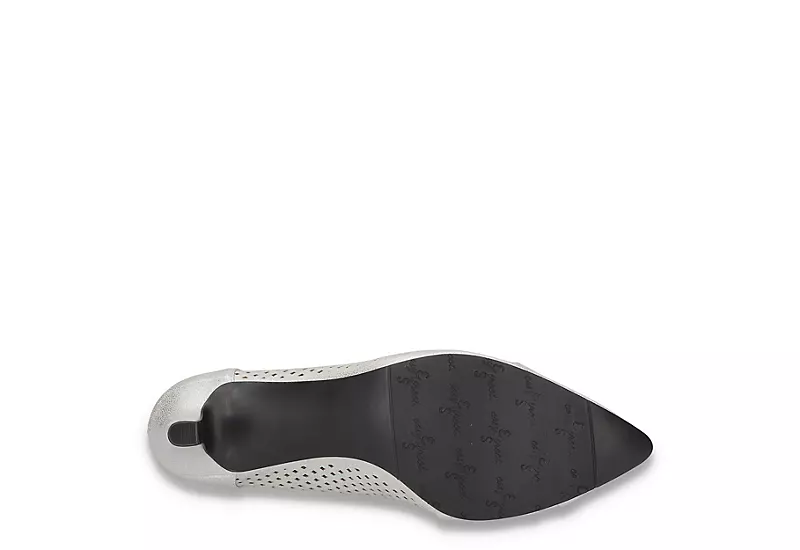 Easy Street Womens Ansen Pump - Silver - Image 7