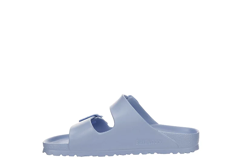 Birkenstock Womens Arizona Essentials Slide Sandal - Pale Blue - Image 4