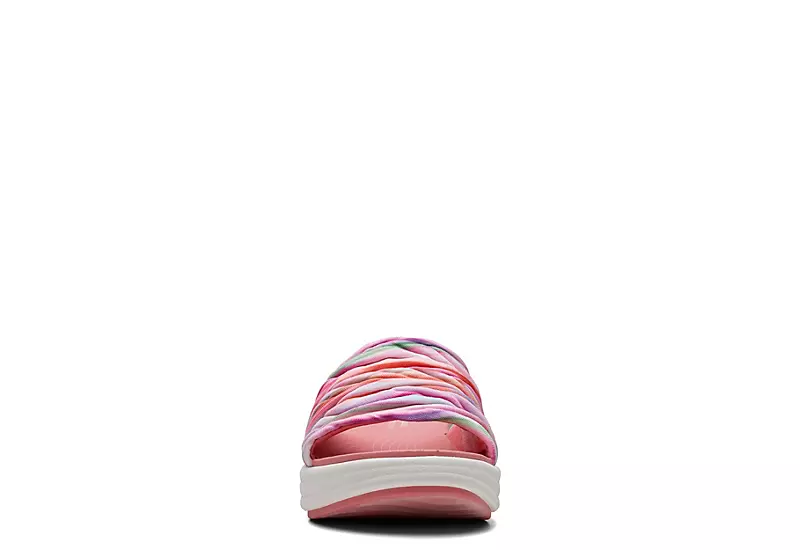 Clarks Womens Drift Petal Slide Sandal - Multicolor - Image 3
