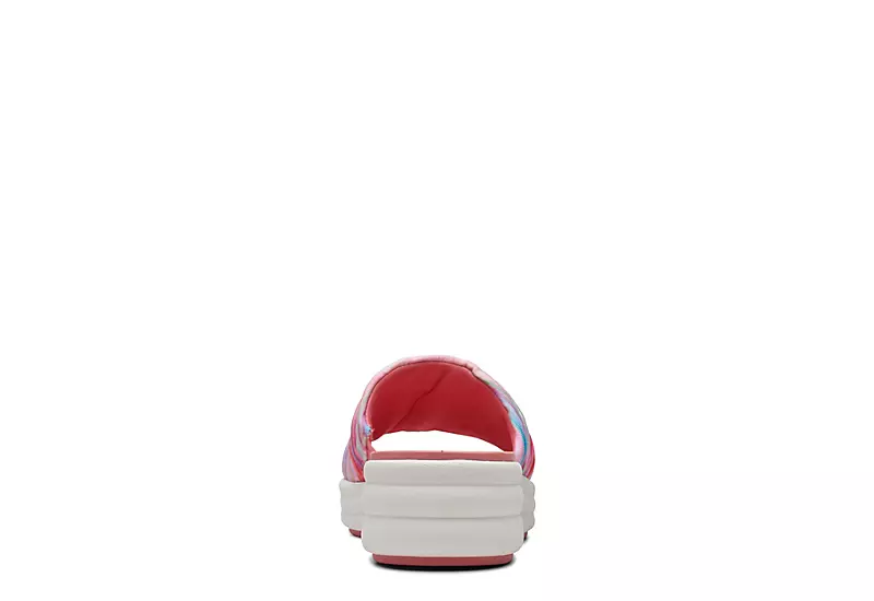 Clarks Womens Drift Petal Slide Sandal - Multicolor - Image 5