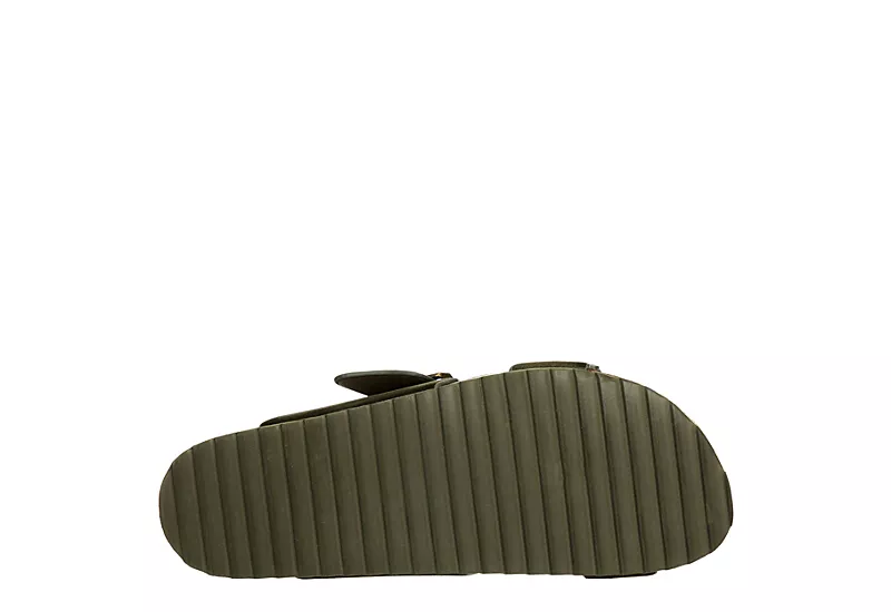 Bjorndal Womens Courtney Footbed Sandal - Olive - Image 7
