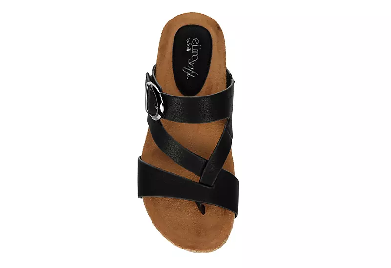 Eurosoft Womens Gladis Sandal - Black - Image 6